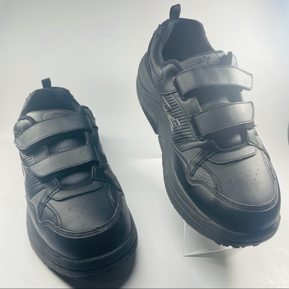 Gravity Defyer Gdefy Size 11 Straps Black Shoes Men's TB9021MBL-M